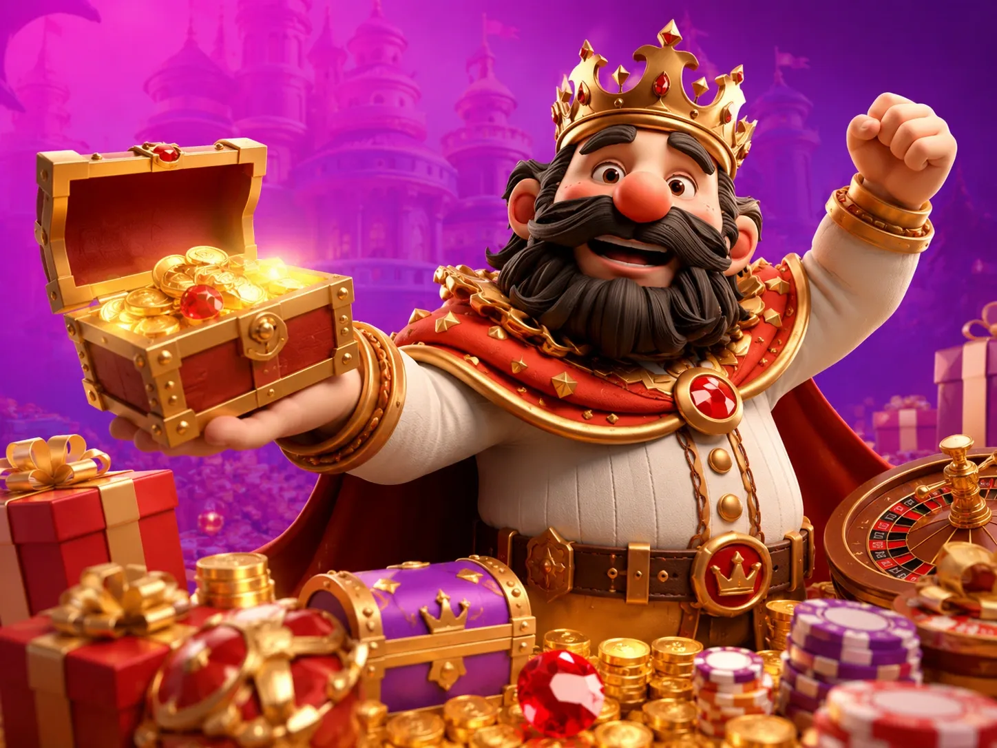 Royal Bonus Treasure Chest With Casino